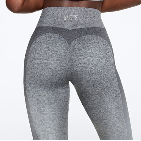 VS PINK SEAMLESS LEGGINGS SIZE M - Picture 2 of 8